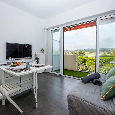Appartement Vue Mer Cagnes-sur-Mer Exterior foto